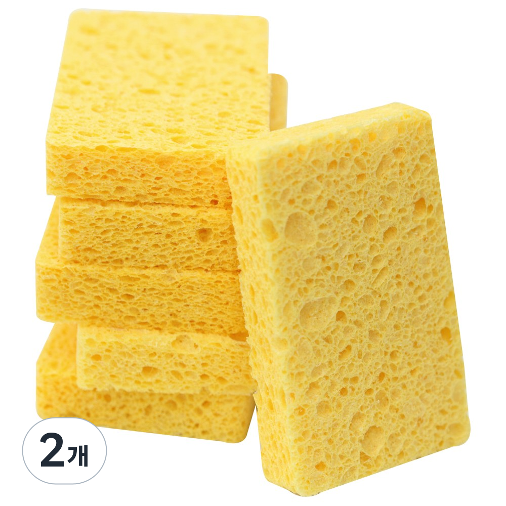 엠피가드 무흠집 드라이 셀룰로스 스펀지 수세미 오렌지 14,250원