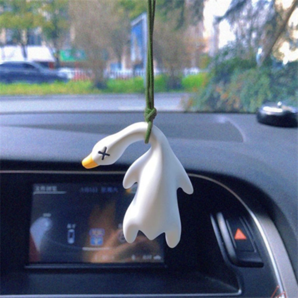 두루픽 자외선 uv 변색 오리 키링 베이징덕 키홀더 열쇠고리 400원