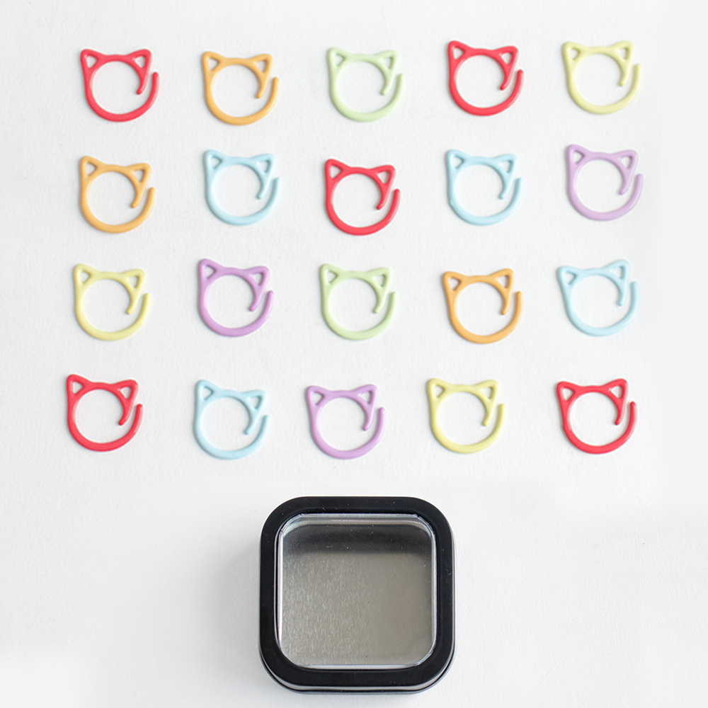 yarna 고양이 걸이형 단수링 20p + 케이스 세트 7,500원