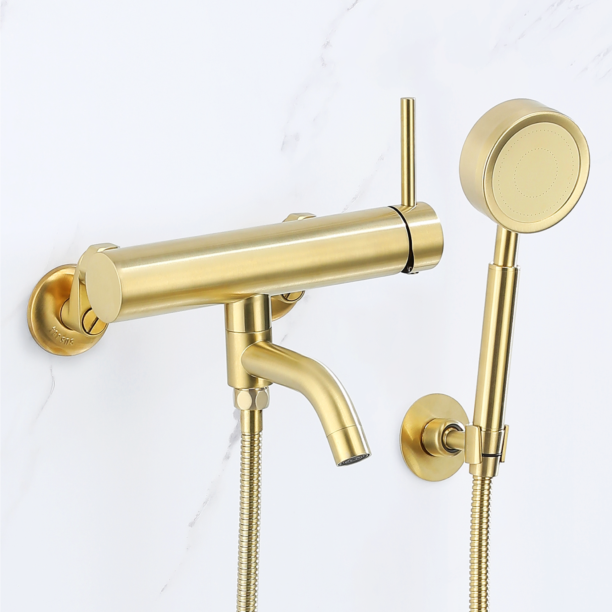 준앤코 골드 스테인리스 샤워수전 세트 샤워기 SQS03Gse, 1개 84,760원