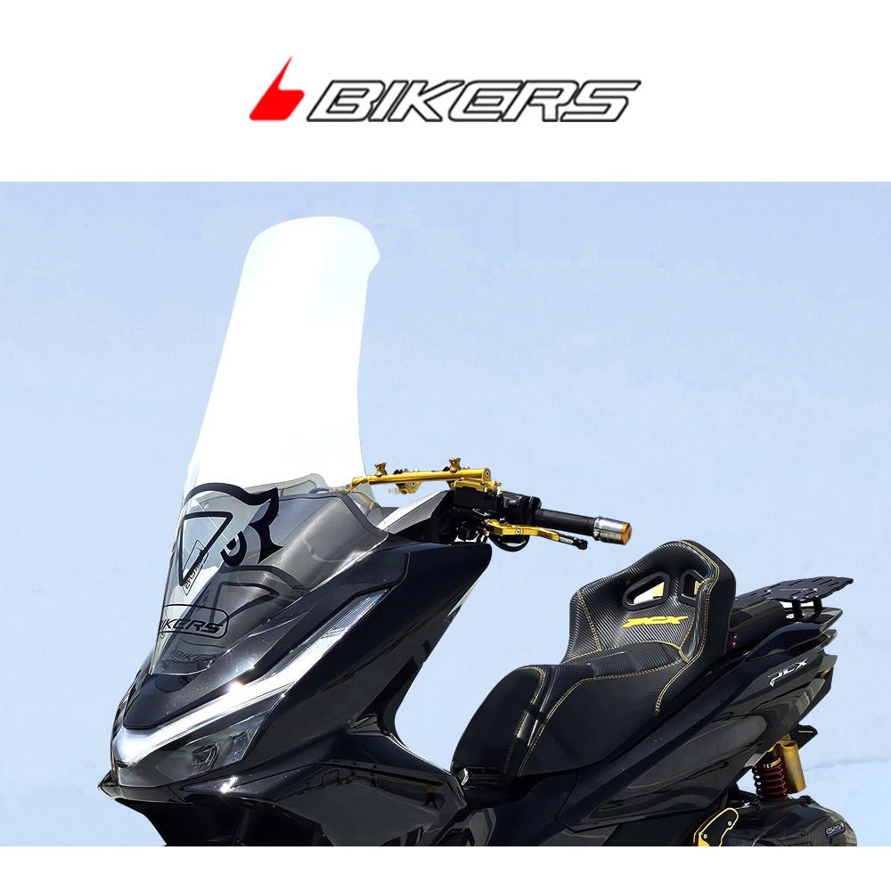 바이커스 혼다 25년식 PCX125 미들 윈드 스크린 77cm 95,000원