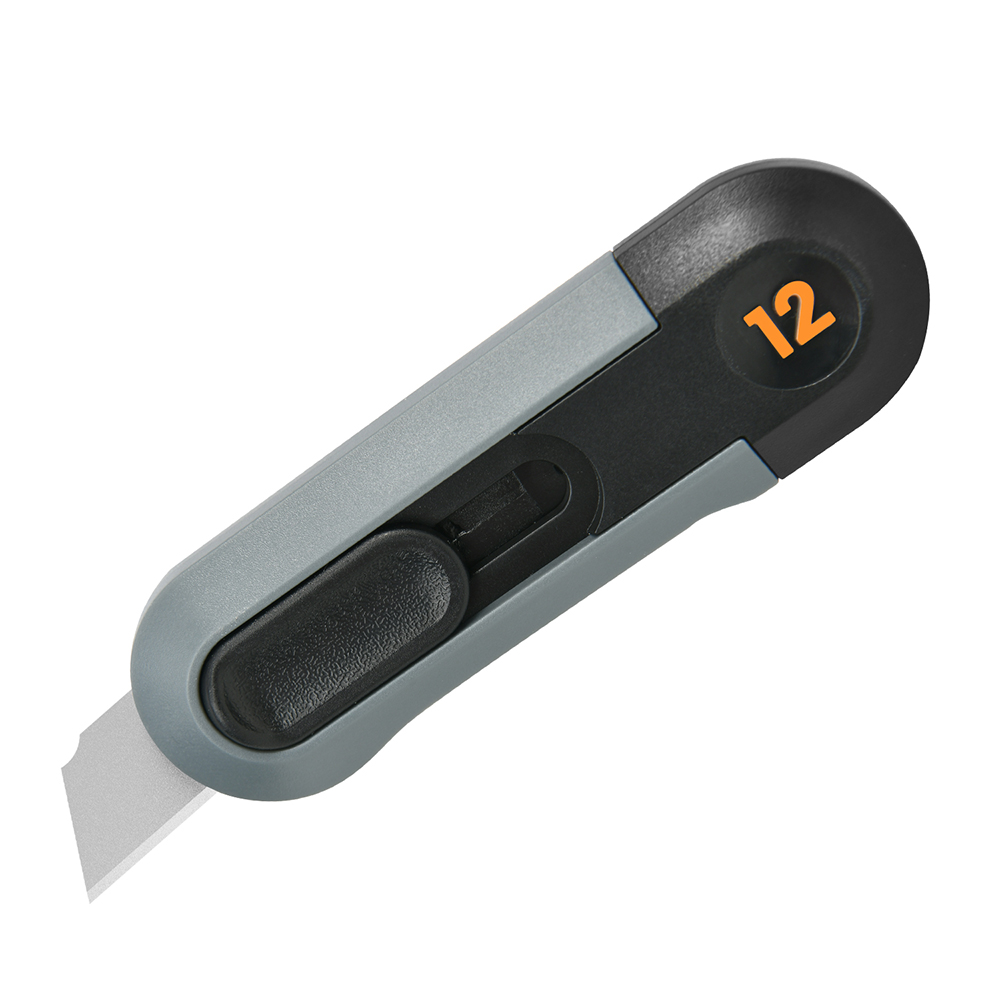 델리 홈시리즈 커터칼 그레이 12mm EHT4007 1,000원