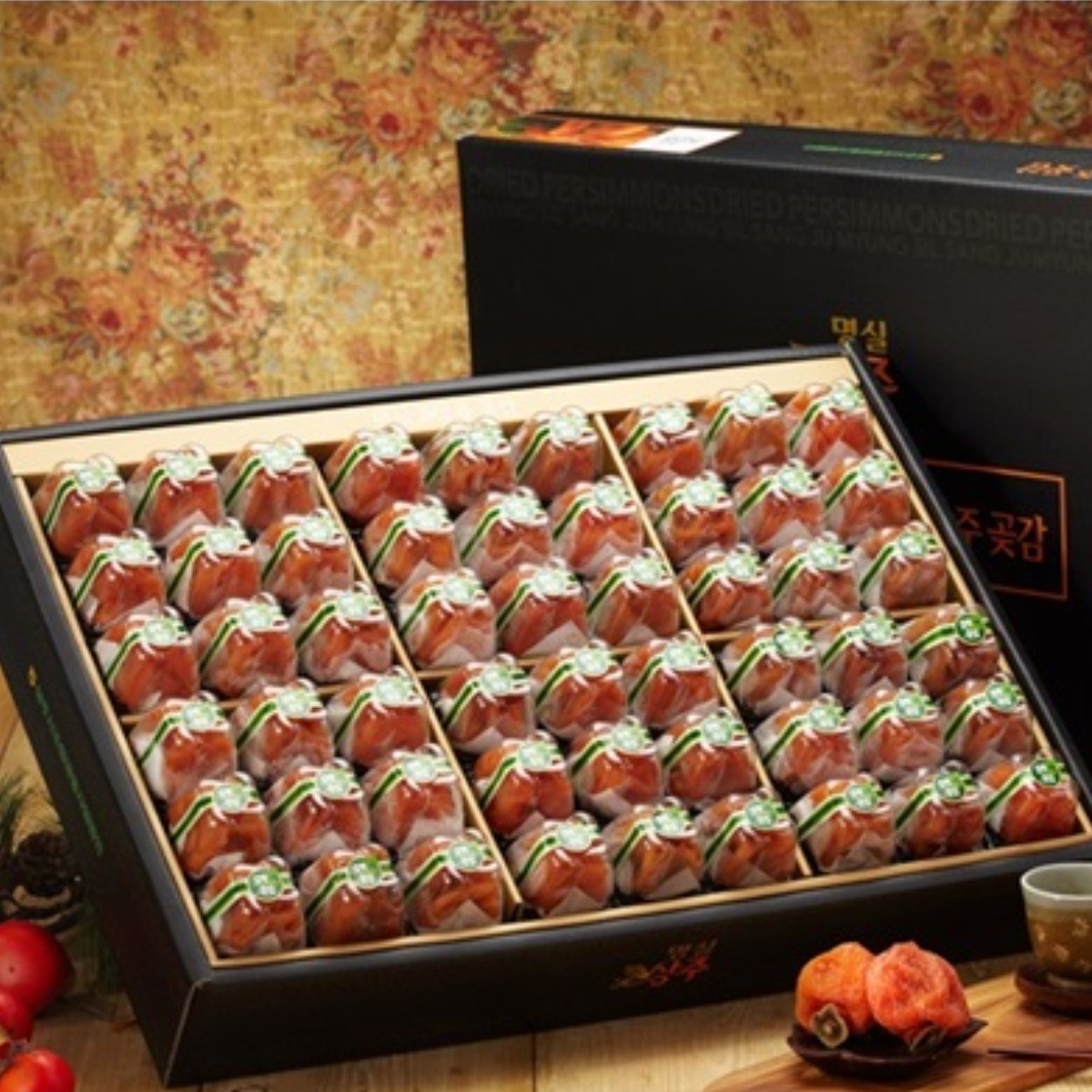 곶감선물세트 상주곶감 명품 상주반건시선물세트 개별포장 반건시65g*54개입, 1개, 3510g 150,000원