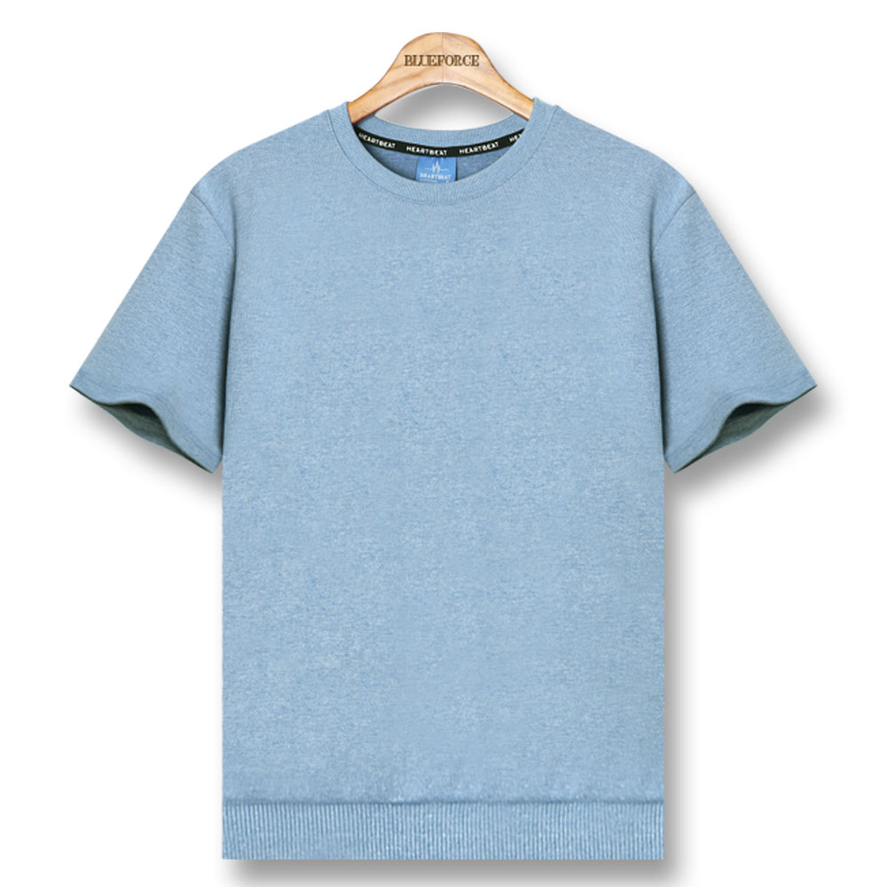 블루포스 라빌브 반팔 맨투맨 베이직핏 무지 남자 티셔츠 남성 빅사이즈 반팔티 단체티 여름 커플티 츄리닝 21,700원