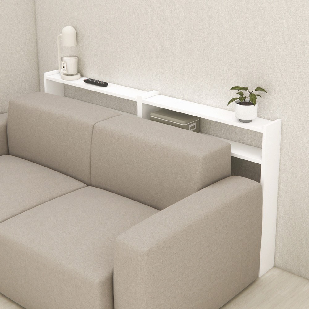 거실 쇼파 뒤 보조 테이블 DIY 틈새선반 화이트, 단품 47,820원