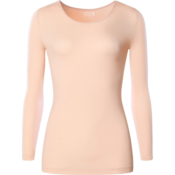 BYC 여성용 보디히트 클래식 U넥 긴팔티 19,900원