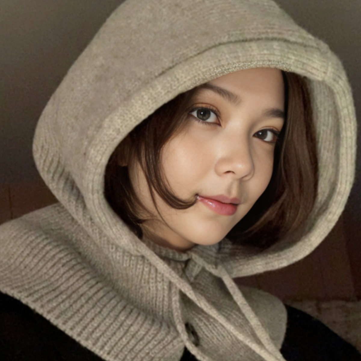 [1+1] 시크코코 니트 바라클라바 겨울 방한 후드 넥워머 15,800원