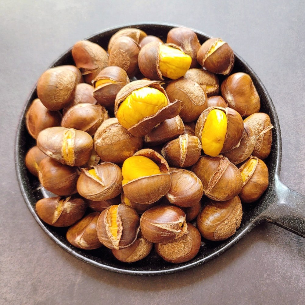 25년 햇밤 칼집 약단밤 생율밤, 1개, 칼집 생율밤 1kg 16,900원