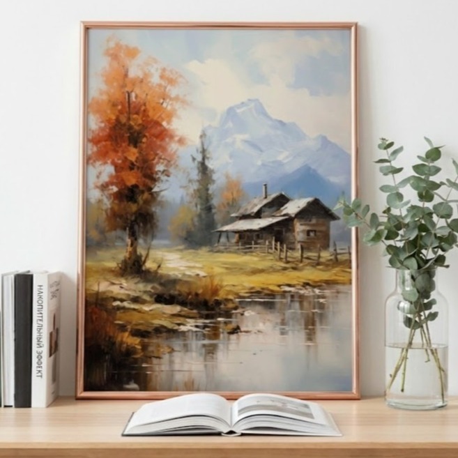 UV 아크릴 인쇄기법 수채화NO7, 로즈골드 39,900원