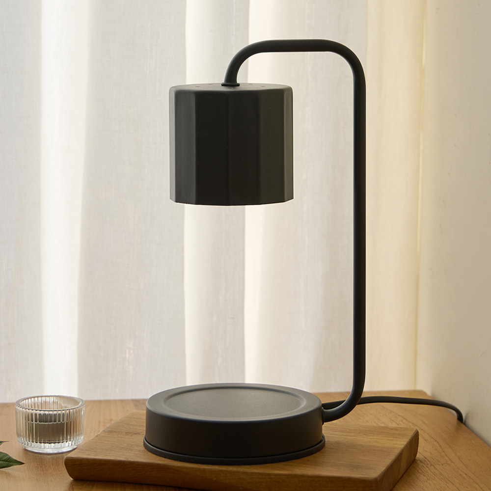 에인디 타이머 캔들 워머 + 할로겐 전구 세트, 블랙 27,500원