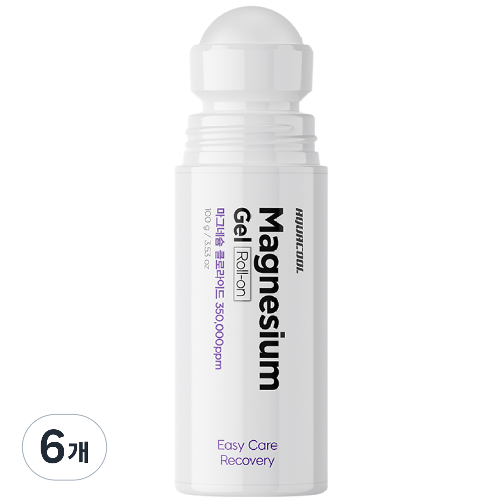 아쿠아쿨 마그네슘 겔 롤온 / 350000ppm, 쿨+핫 손에묻지않는 간편케어 60,570원