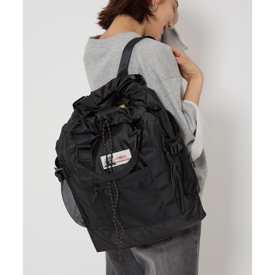 CARIBOU MOUNTAINEERING 카리부 마운티니어링 2WAY 팩커블 토트 백팩 한정판 블랙 173,900원