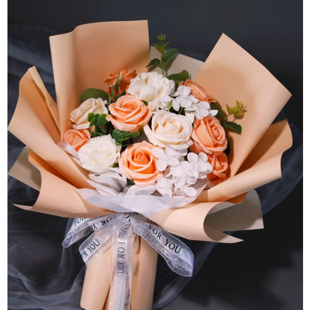 [ 특가판매 ] 비누꽃 장미 꽃다발 + 쇼핑백 MJS JOYFUL, 옵션 E, 1세트, 현재가 15,900원