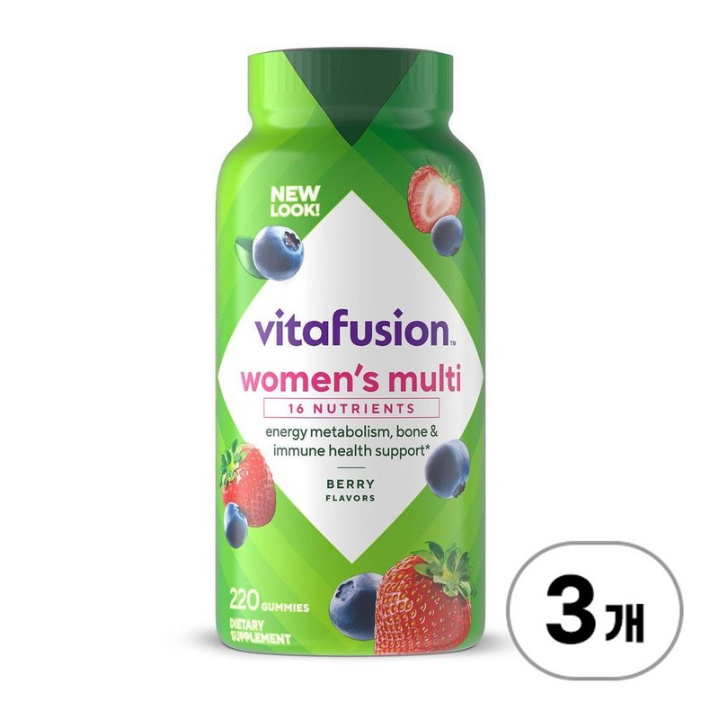 비타퓨전 여성 종합비타민 구미형 비타민 Vitafusion Women's Multivitamins Gummy VitaminsM 117,500원