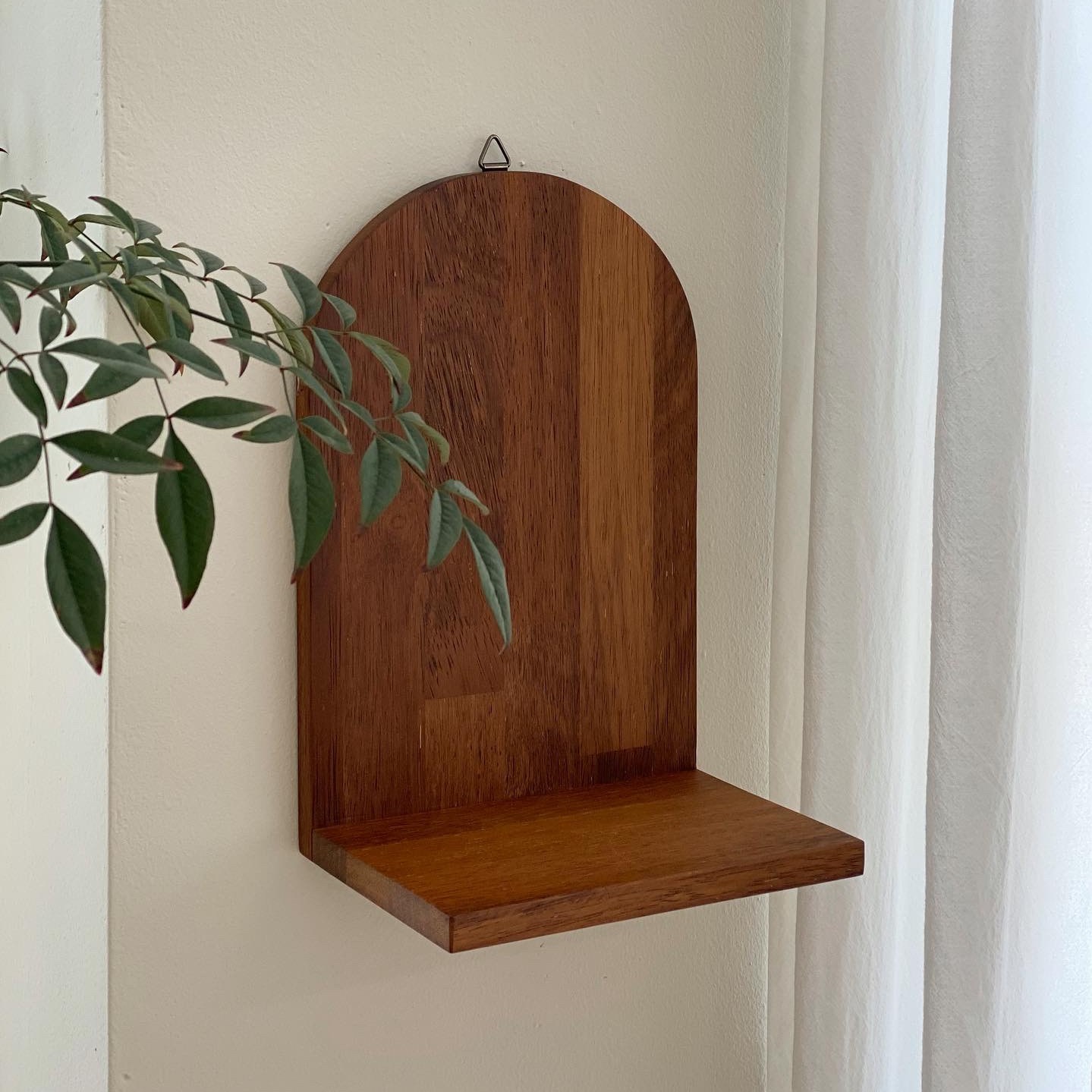 아치형벽선반 무지주무타공 원목인테리어 미니선반 벽걸이 32,800원