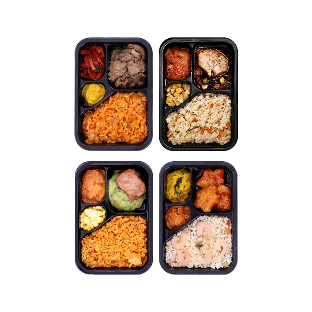 [블랙컨슈머] 다이어트 한식도시락 4종 간편 냉동 배달 직장인 아침 점심 저염 저당 저지방 운동 식단도시락, 245g, 4개 24,750원