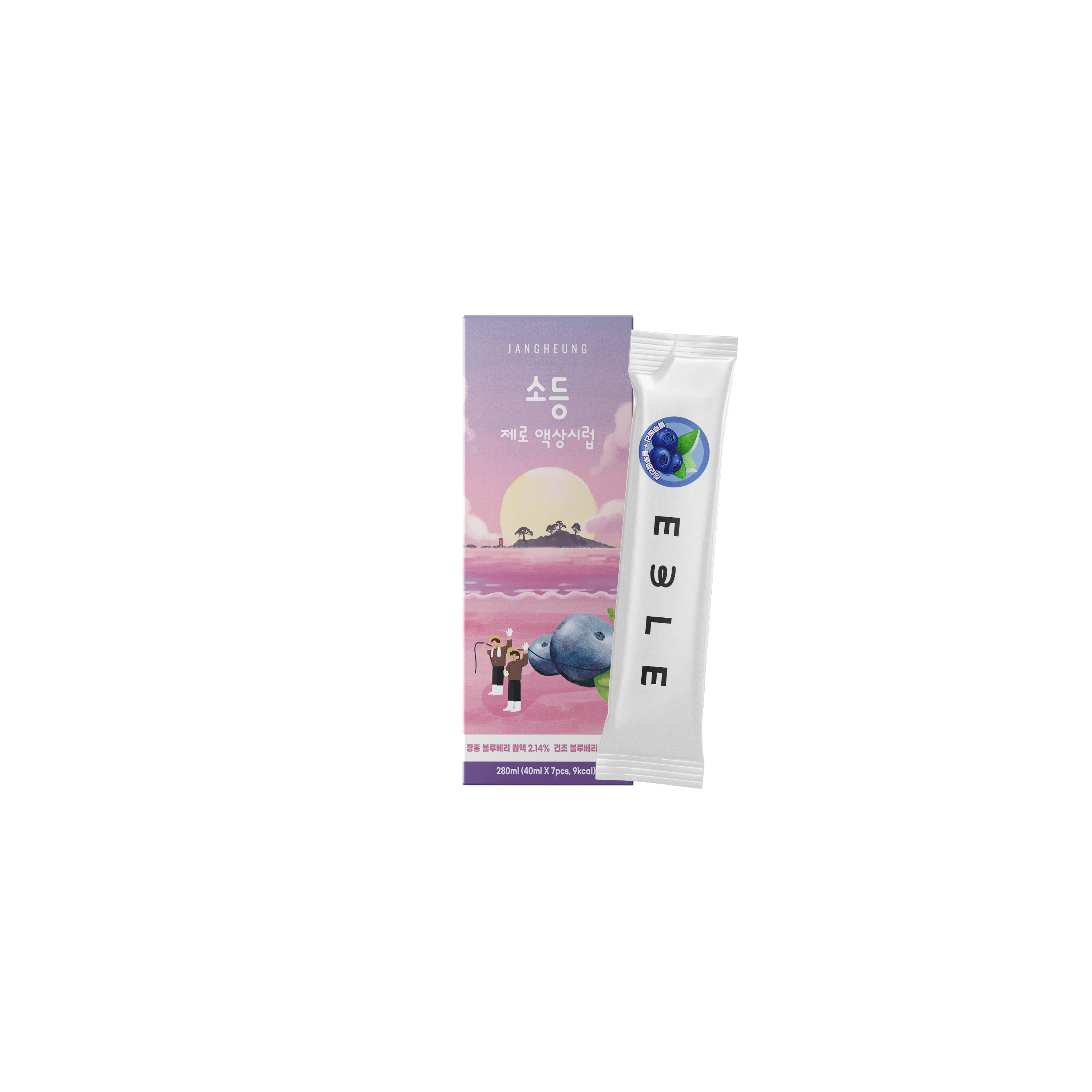 혈당케어 바나바잎추출물 제로슈가 블루베리 라임 스틱형 시럽 7개 40ml, 7개, 40ml 12,500원