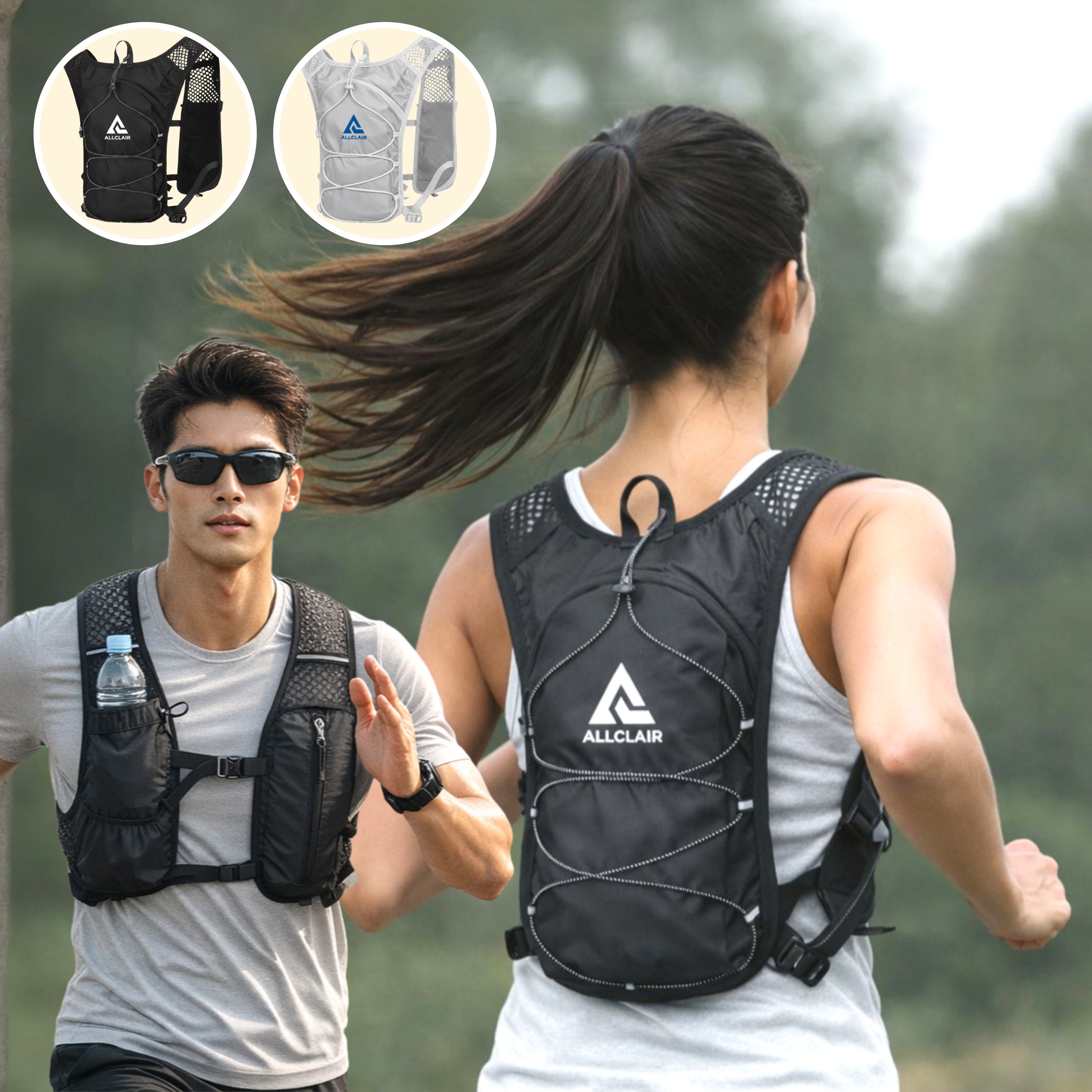 올끌레어 올인원 러닝조끼 초경량 남여공용 베스트 140g 16,900원