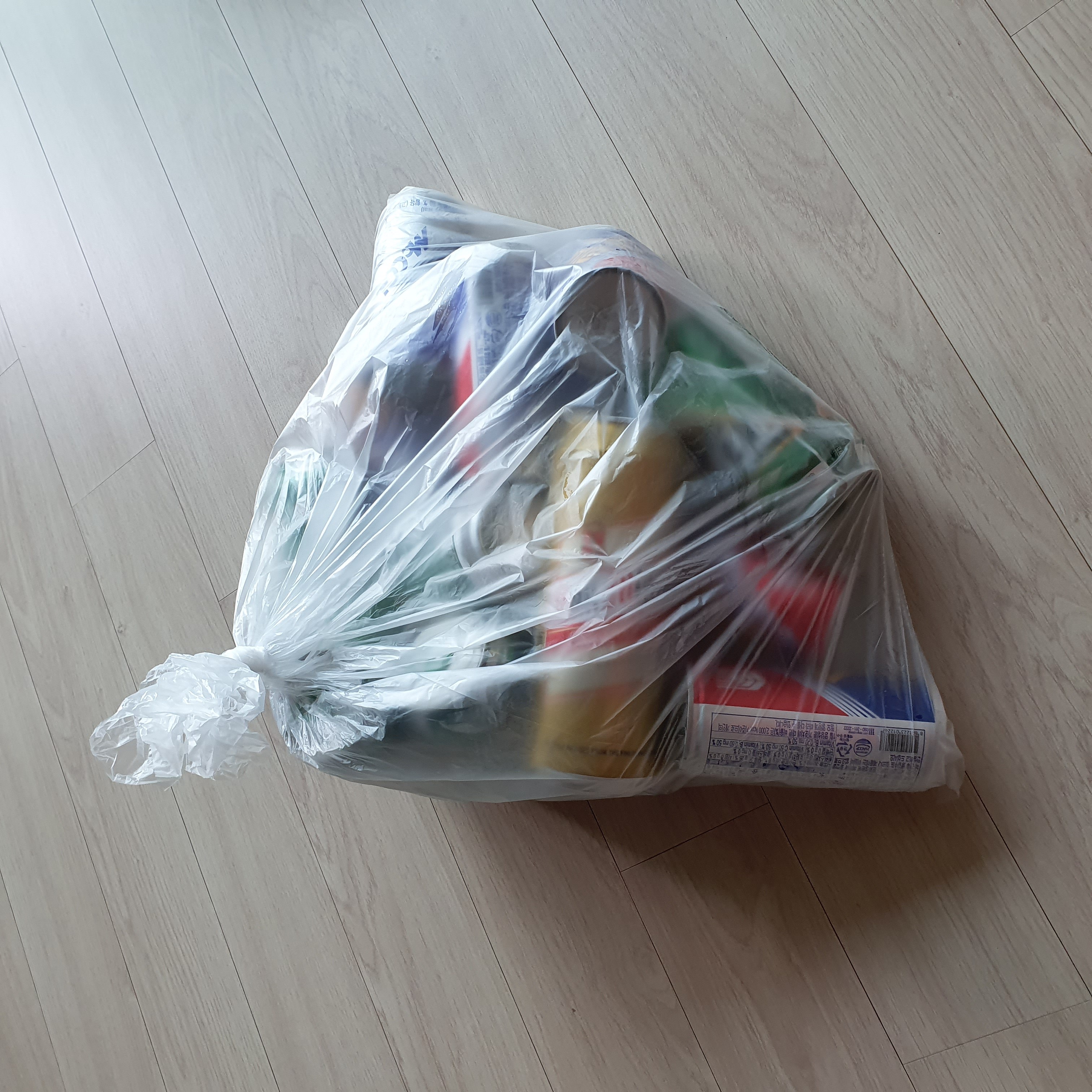 재활용 분리수거 쓰레기용 비닐봉투 20리터 200장 8,500원