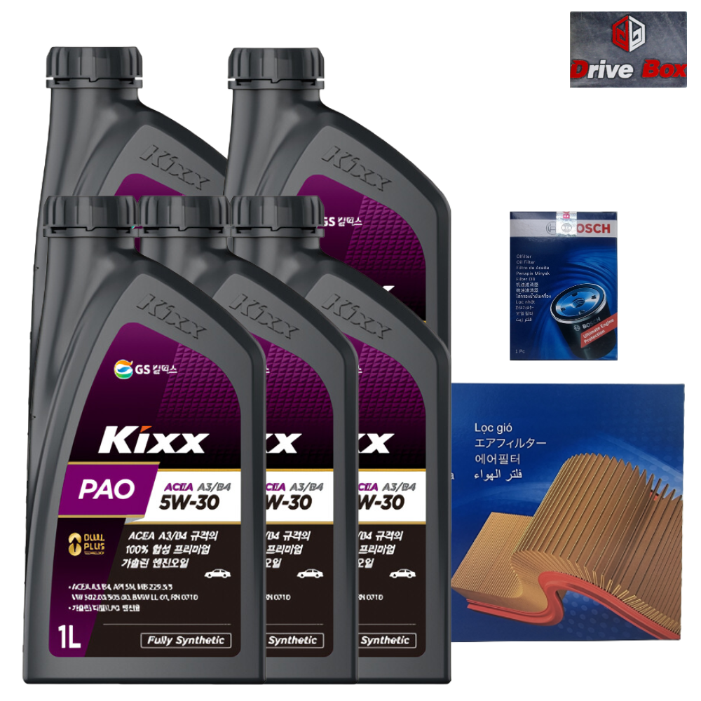 [14년6월이전] 그랜저HG 2.4 가솔린 킥스 파오 5W30 5L 보쉬필터 세트 48,000원