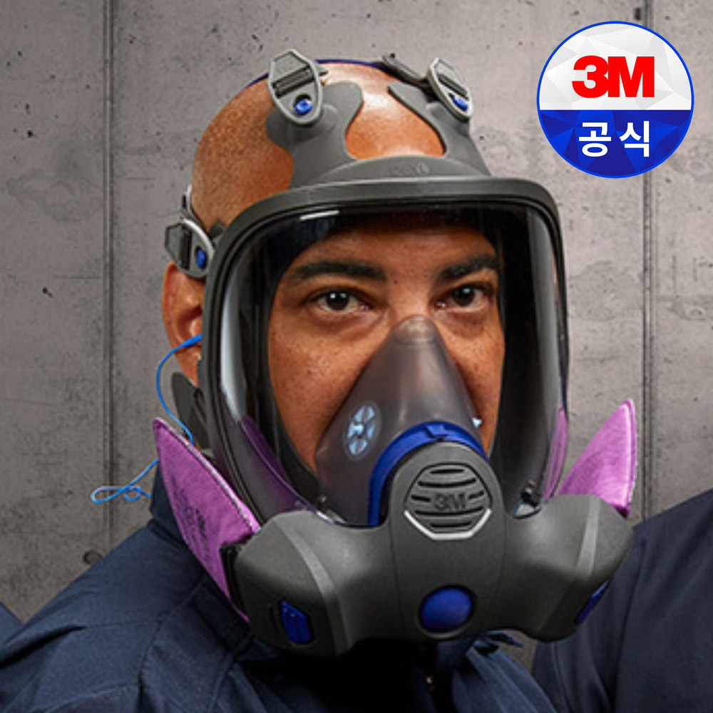 3M 전면형 직결식 방독 마스크 면체 정화통 FF802 중형 441,900원
