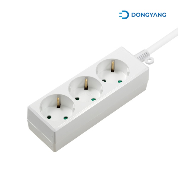 (동양전자) 멀티탭 DYM-G3F (3구/10A/접지) (1.8M) 6,000원