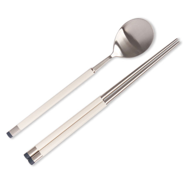 보겐 카라 1인 수저세트 실버 화이트 12,540원