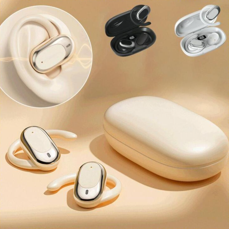 비삽입 귀걸이형 무선 블루투스 이어폰 AI 스마트 음성 오픈형 블루투스 이어폰 무선 귀걸이형 블루투스 이어폰 15,300원