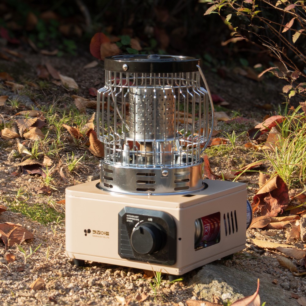 [국내생산] 인더스 키친아트 캠핑 부탄 가스난로 야외용 휴대용 낚시용 미니히터 89,000원