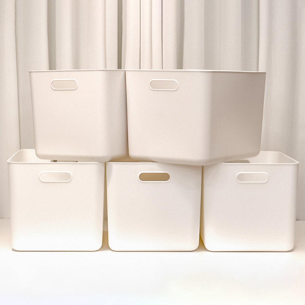 아임홈리빙 지니 팬트리 바스켓, 화이트, 5개 14,200원