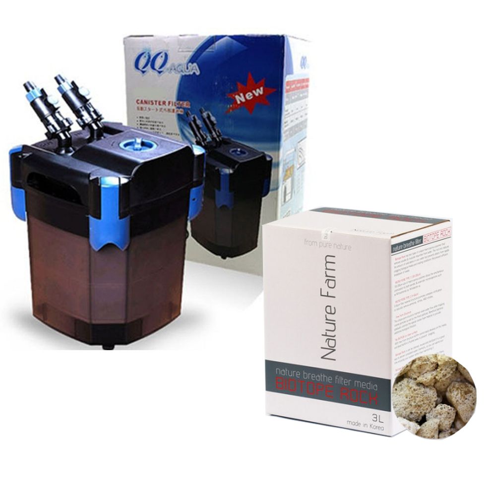 QQ아쿠아 외부여과기 BC1200 여과재 풀세트 5리터 167,400원