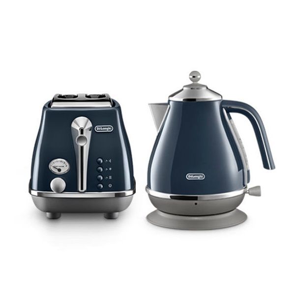 드롱기 아이코나 전기포트+토스터기 세트 KBOV2001 CTOV2003 .BL 캐피탈 런던블루 303,300원
