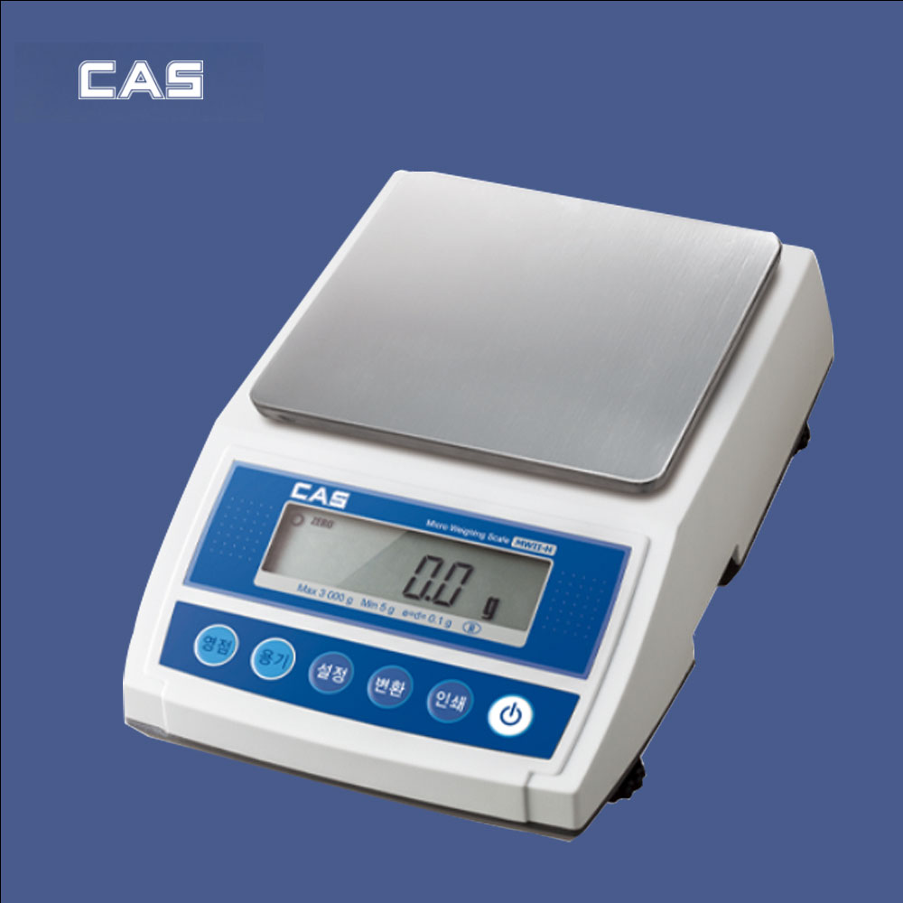 카스 CAS MW2 고정밀 미량전자저울 MWII 300g 600g 3000g 실험실 연구소, MWII-3000H, 1개 287,480원