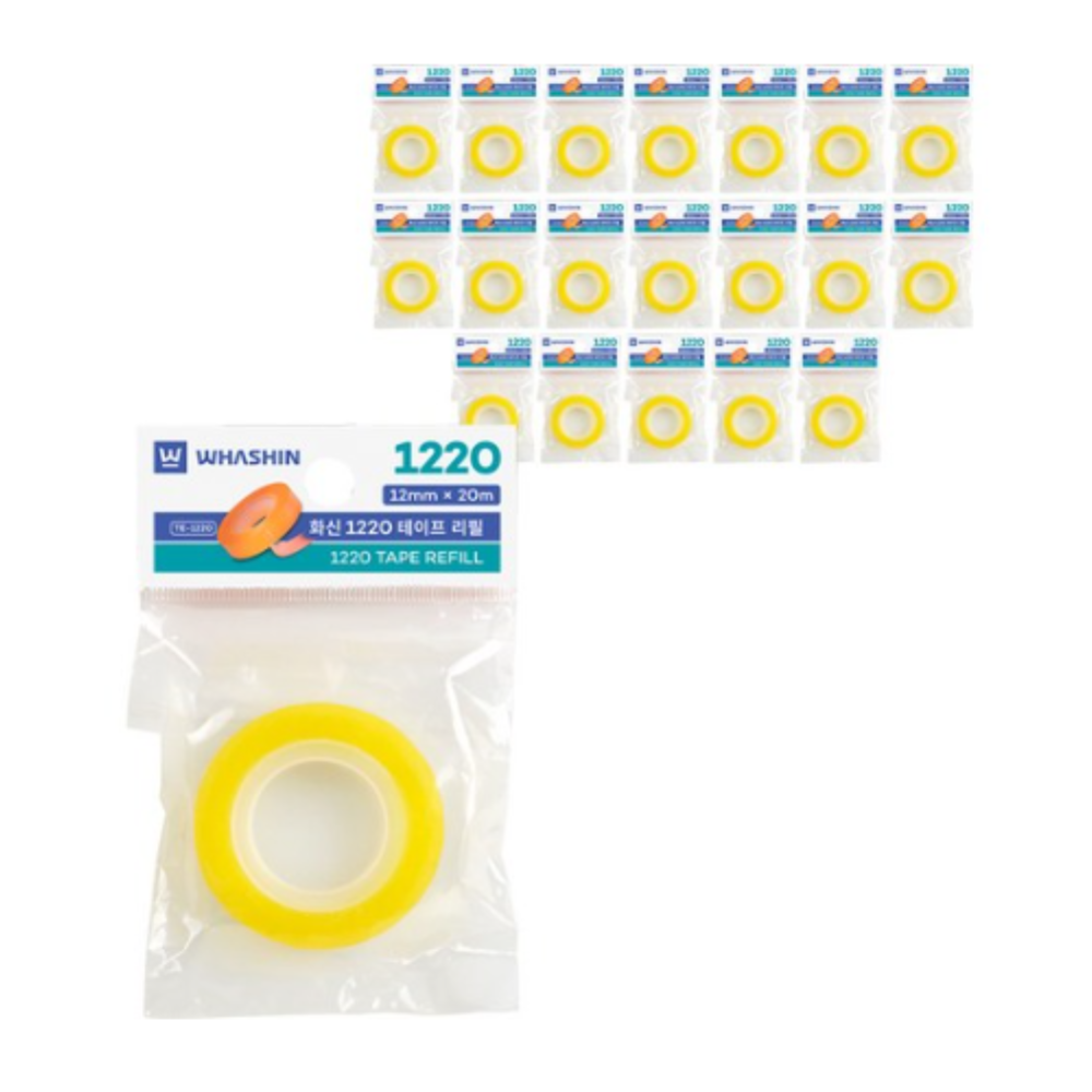 화신 작업용 테이프 리필 1220 12mm x 20m 578,200원