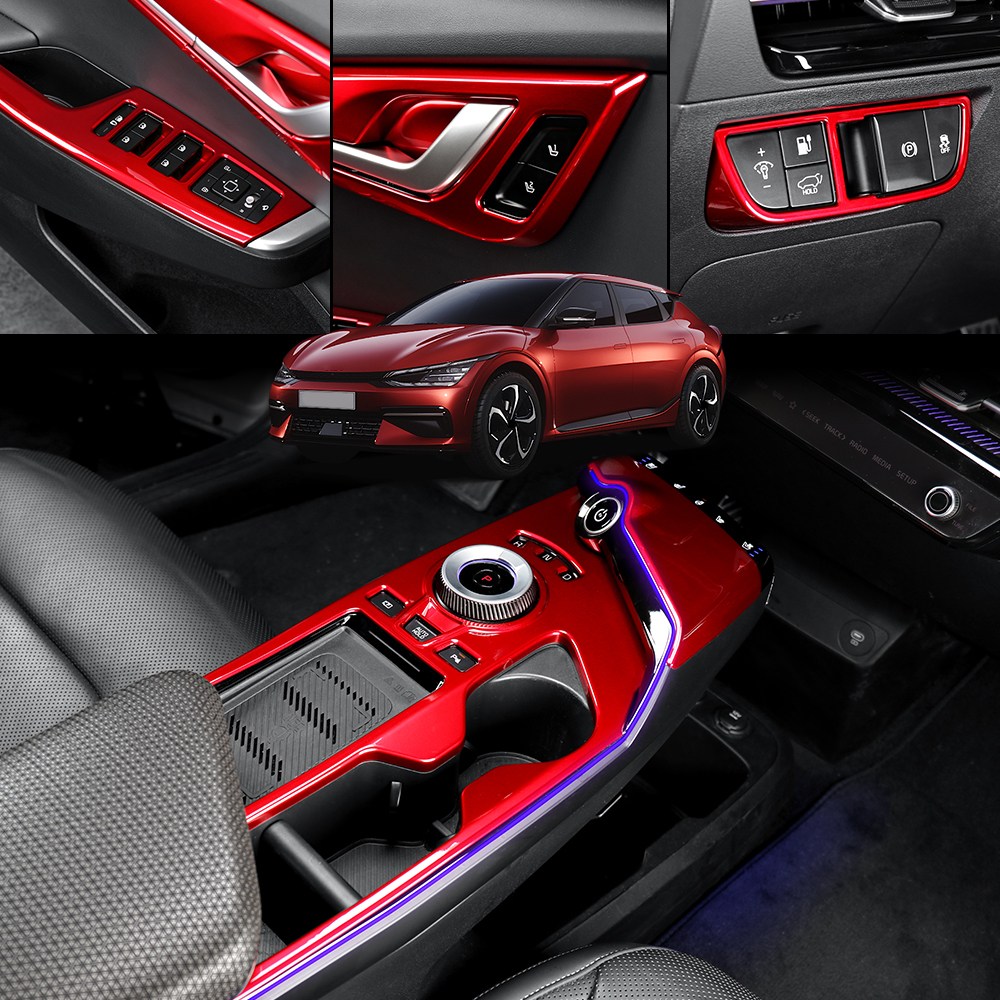 유투카 호환 EV6 차량 튜닝 용품 베스트 모음전 카본 레드 몰딩 2종색상 48,500원