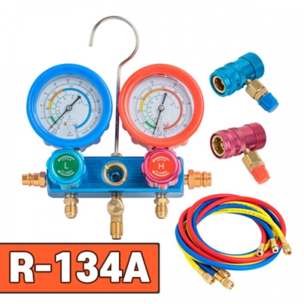 R-134A 에어컨 신냉매 게이지 세트 C0002 87,500원