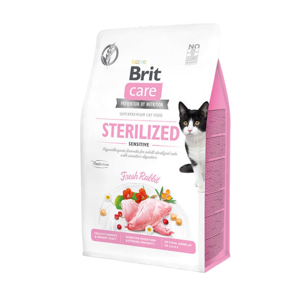 브릿 케어 캣 그레인프리 7kg 스테럴라이즈드 민감 케어 고양이사료 109,680원