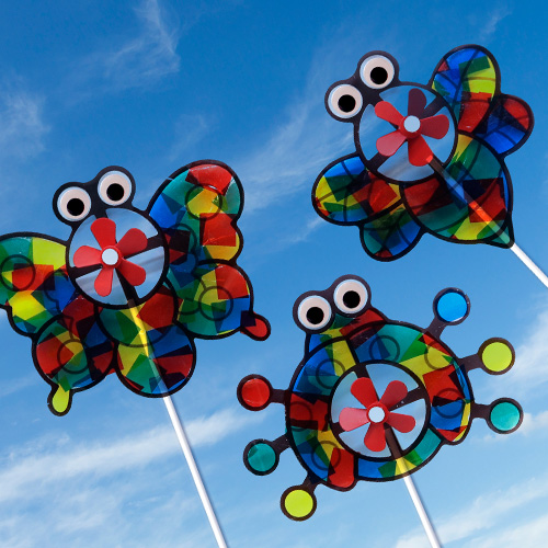 봄 곤충 바람개비(3종 택1), 꿀벌, 1개 1,200원