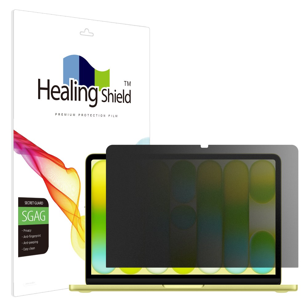힐링쉴드 맥북네오 2026 프라이버시 저반사 사생활 보호필름 액정 세트 25,800원