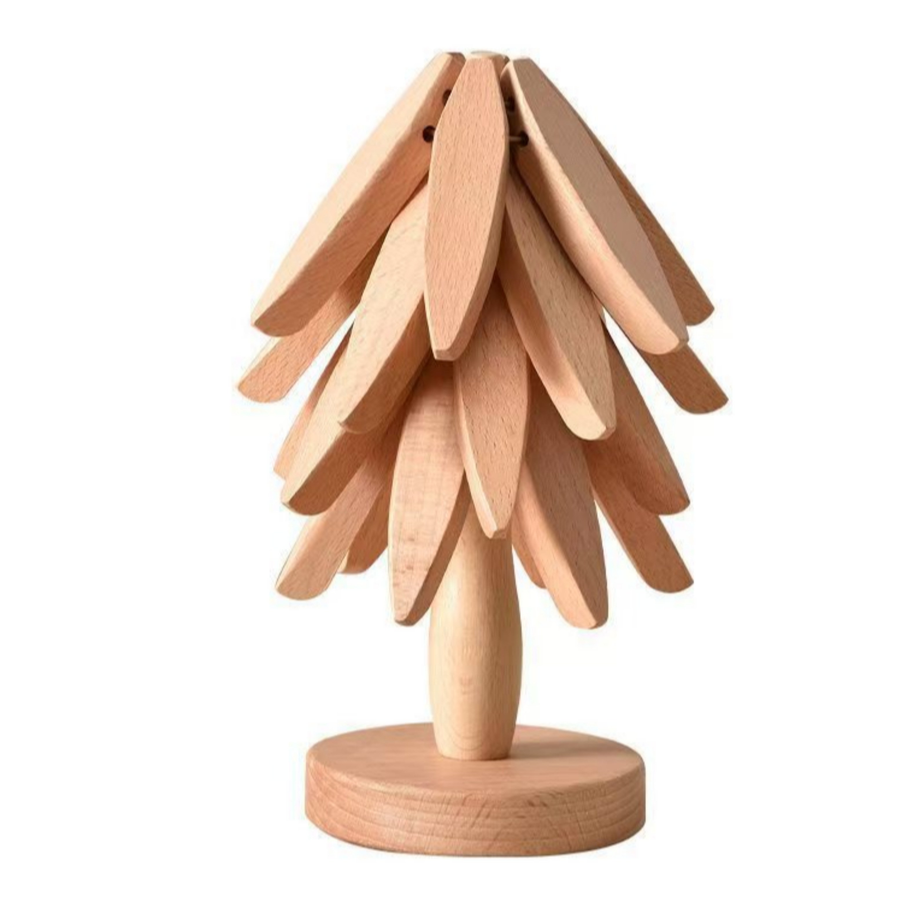 지름중독 트리 원목 냄비받침 인테리어, 1개, 내추럴 16,000원