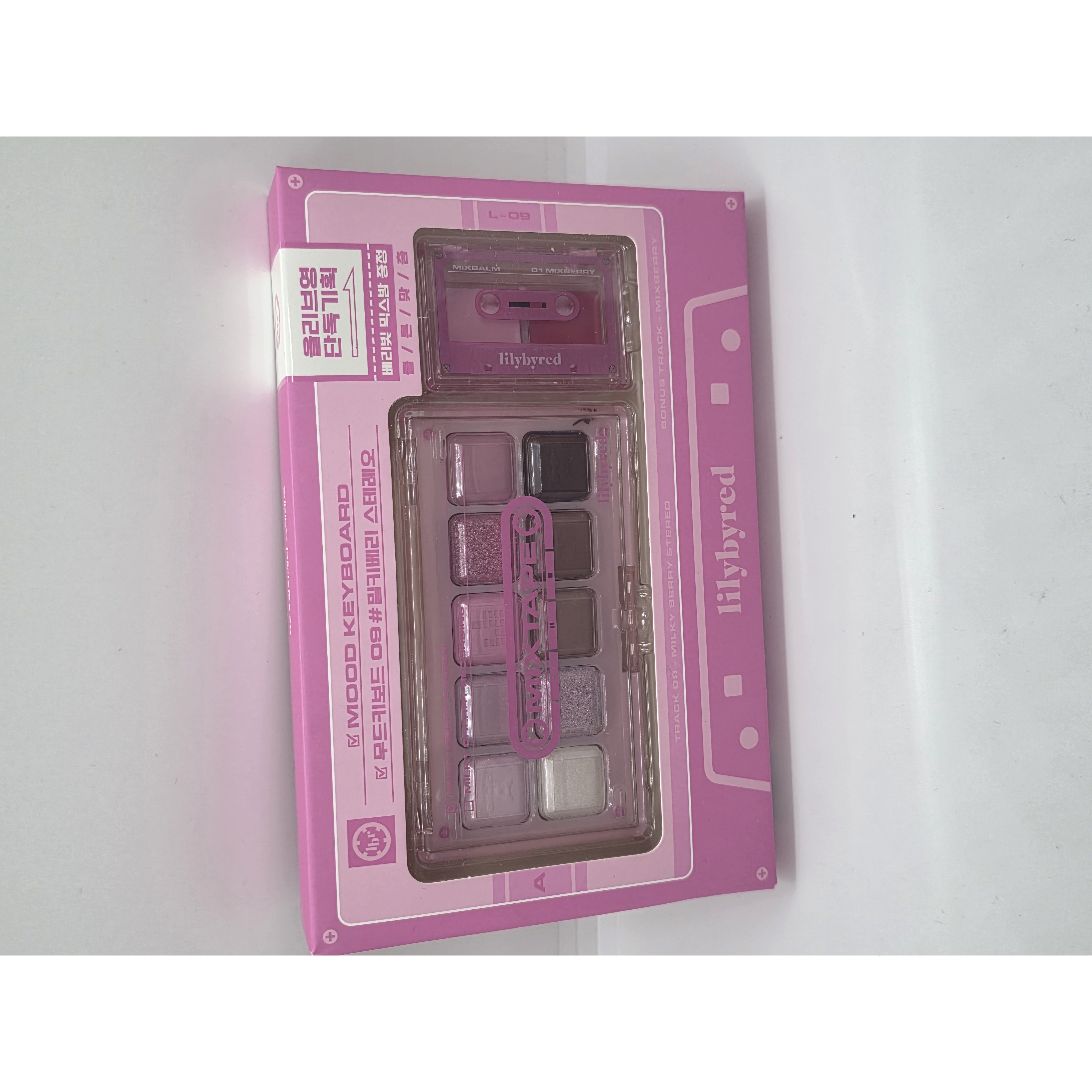 릴리바이레드 무드키보드 아이팔레트 한정판 웜톤 쿨톤 예쁜 섀도우, 밀키베리스테레오, 1개 28,080원