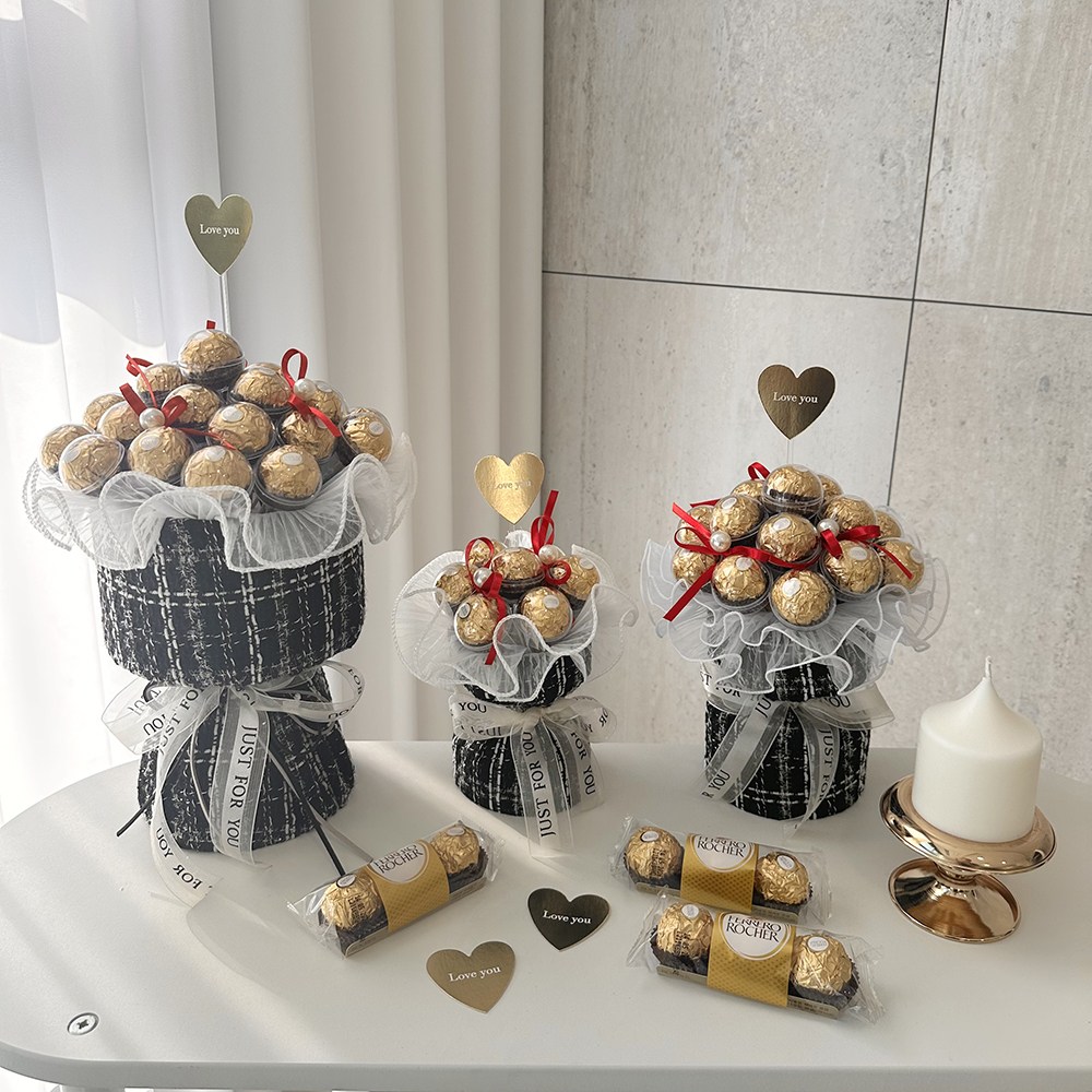 골든 페탈 페레로로쉐 꽃다발 졸업식 발렌타인데이 크리스마스 발표회 전시회 16,900원