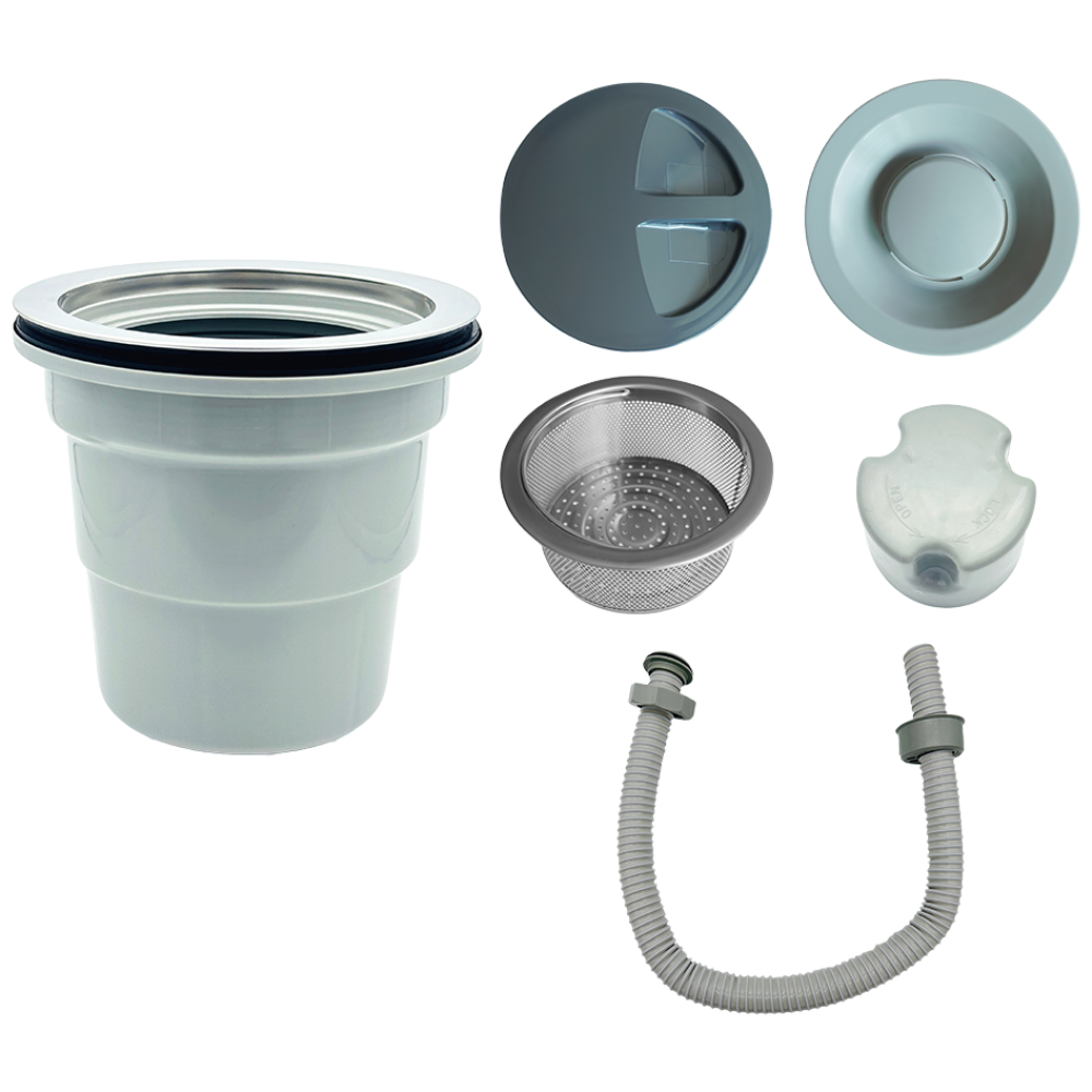 [코스모] 공식 정품 싱크대 배수구 세트 UM배수구 오버플로우 미포함 (자가설치) 21,500원