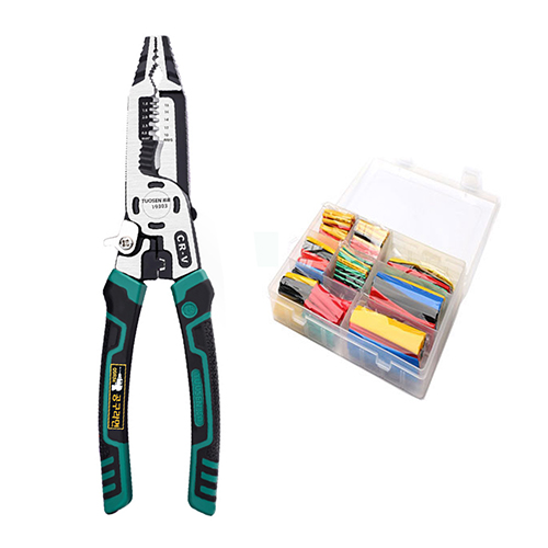 공구라면 ( 09RM ) 전선 스트립퍼 뺀치 열수축 튜브 절연 터미널, 1세트 18,400원