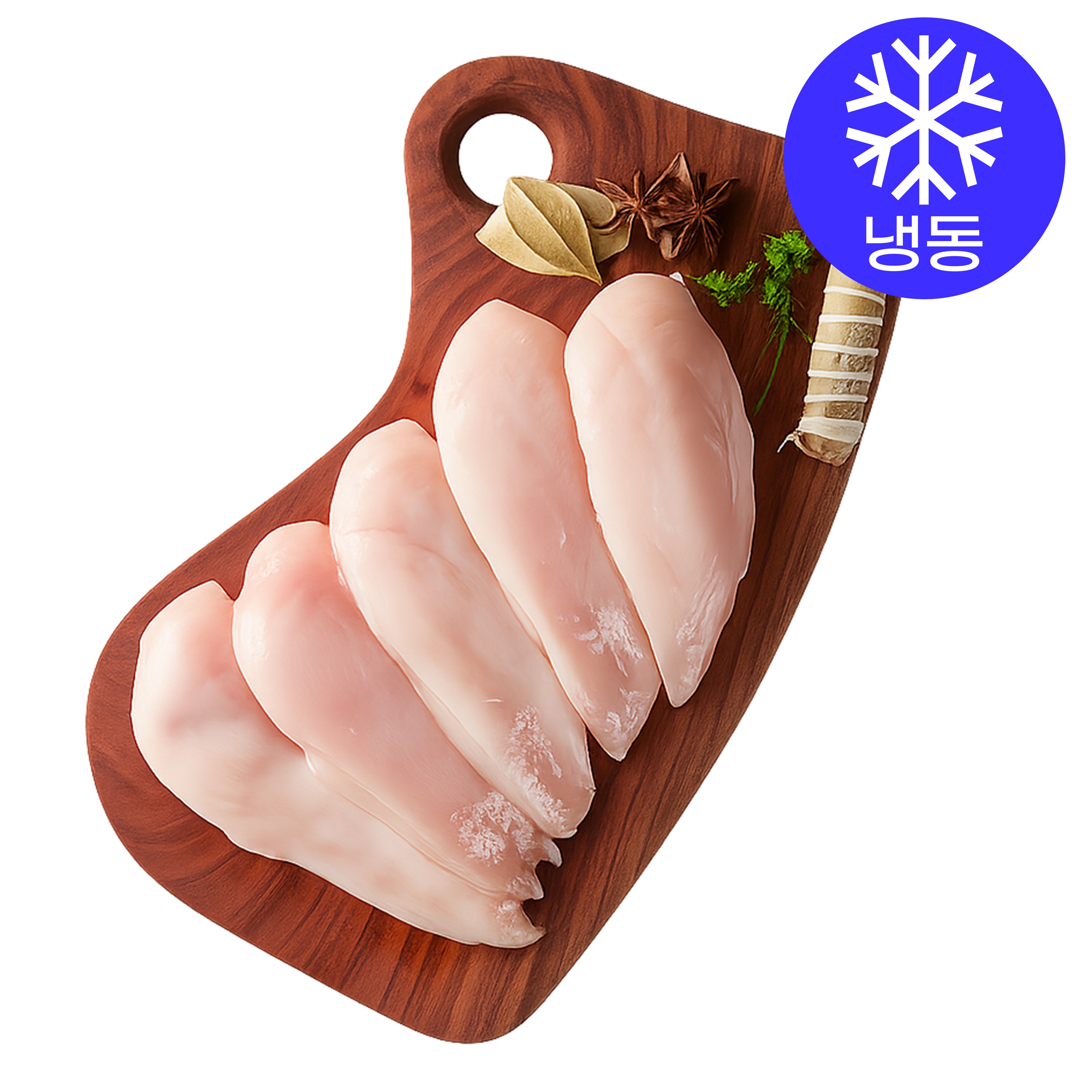 자연의닭 냉동 닭가슴살(껍질없음), 5개, 2kg 57,500원