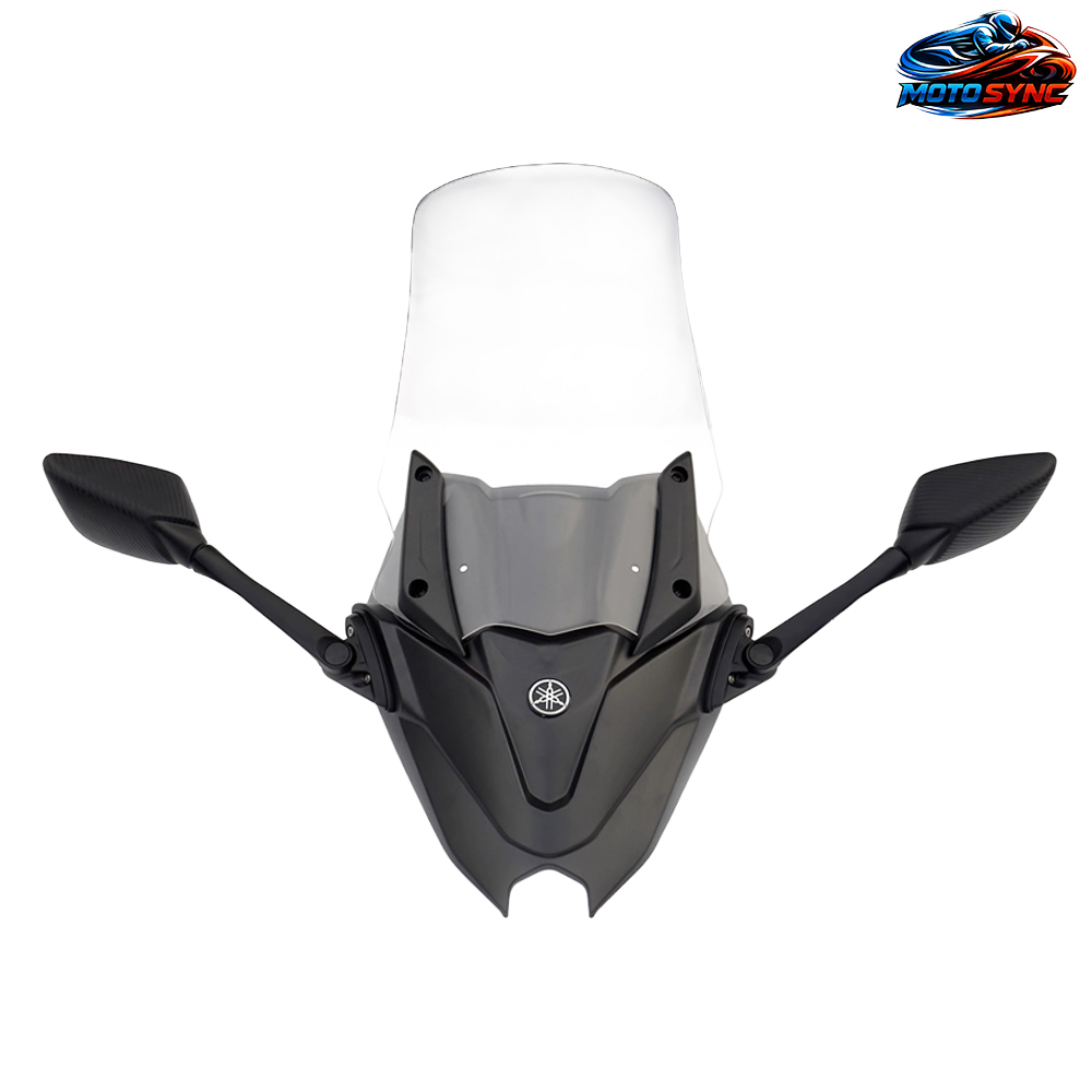 모토싱크 야마하 NMAX125 베이비티맥스 클리어 윈드 스크린 미러킷 프리미엄 50cm 풀세트 2025-, 1세트 170,000원