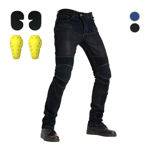 서브22 데님 바이크팬츠 보호대 포함 라이딩진, 진청 43,500원