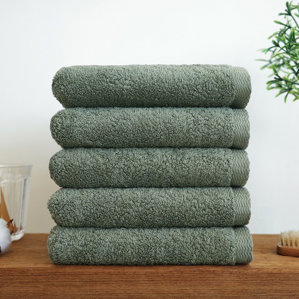 송월타월 메르디앙 40수 170g 호텔수건, 올리브그린, 5개 25,500원