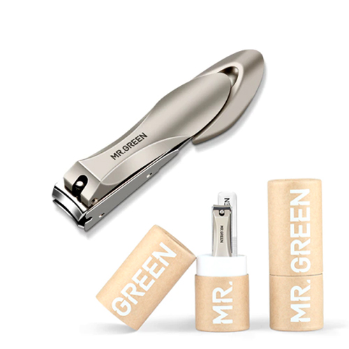 [MR.GREEN] 프리미엄 인생 손톱깍이 독일 의료용 최고등급 스테인레스 손톱 튐방지/야스리 네일샤이너 셋트 선물포장 정식수입 당일발송 14,900원