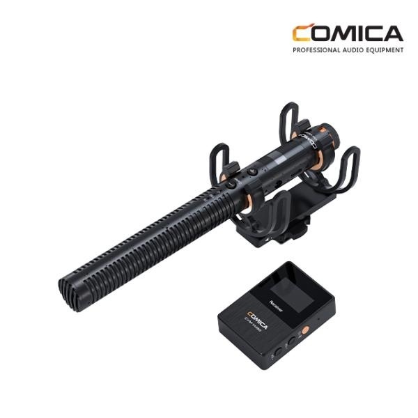 코미카 카메라 스마트폰 겸용 지향성 샷건 무선마이크 259,000원